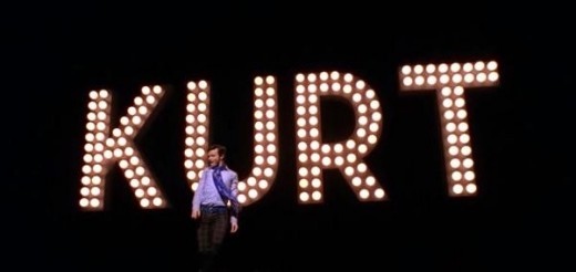 Kurt performing "Rose's Turn"
