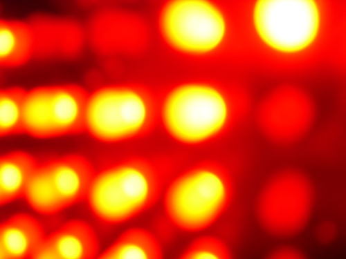 Red LEDs have been among the most popular applications, they aren't particularly useful for TVs