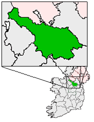 Map location of County Cavan