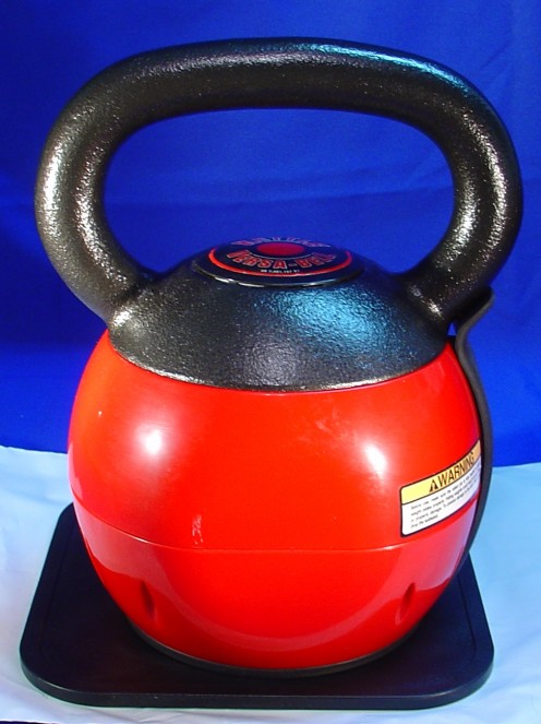 Yep, it's a cannonball with a handle.  The best ones have a wide, thick handle.