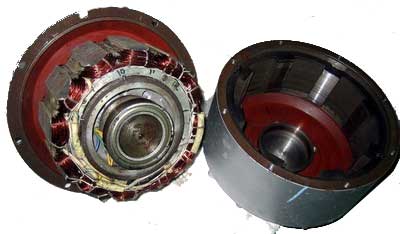 The inside of an electric bike hub motor may look complex, but the principle is very simple.