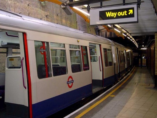 London tube train