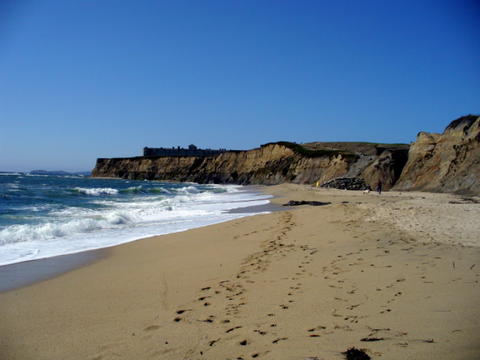 Beach in Northern California, not too far from San Francisco