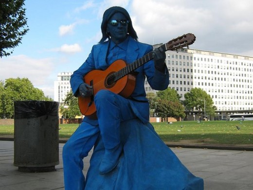 South Bank street entertainers