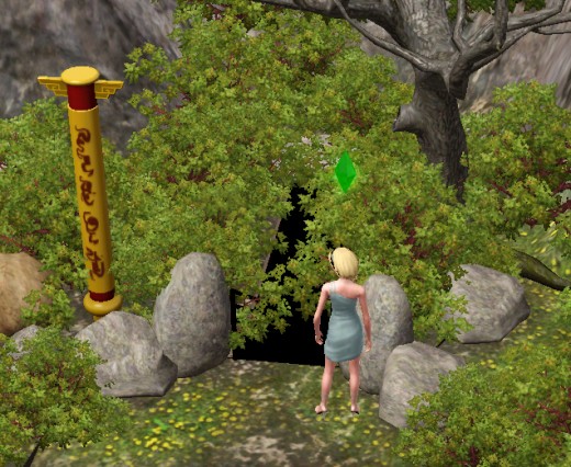 Entrance to the Dragon Cave Tomb