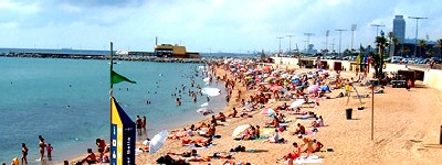 Mar Bella Beach, Barcelona