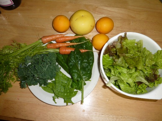 home-grown sustenance from my backyard garden