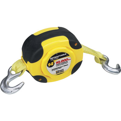 SmartStraps Retractable Tow Strap  14ft., 9000-Lb. Capacity