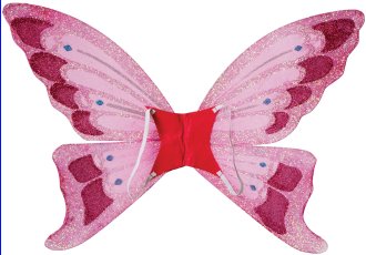 Pink Adult Butterfly Wings from BuyCostumes. -Coming Soon!
