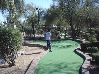 A miniature golf course in Norwalk, Connecticut.