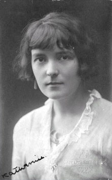 The writer Katherine Mansfield, from New Zealand, who lived in Garavan, and where a street is named for her. Her writings include descriptions of nearby Monaco.
