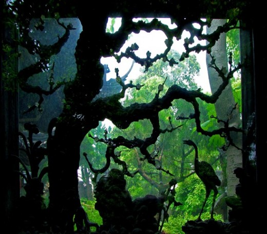 Shanghai Garden Art Window