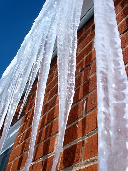 Beware the mighty icicles!