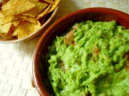 Chunky Guacamole with Habanero Peppers