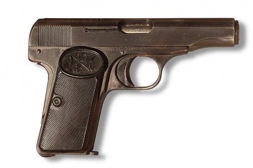 An FN 1910 of the type used by Princip to kill the Archduke. Image from Wikipedia
