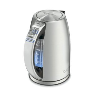 Cuisinart CPK-17 PerfecTemp 1-2/3-Liter Stainless-Steel Cordless Electric Kettle