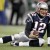 Brady sacked 5 times! (AP Photo/Winslow Townson)