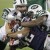  Eric Smith and David Harris tackle  Patriots' BenJarvus Green-Ellis  (AP Photo/Stephan Savoia)    