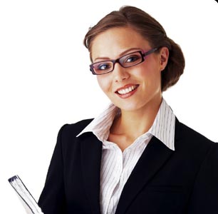 A clip in ponytail creates a neat bun, perfect for work.
