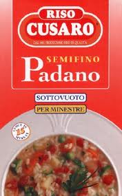 Rice From Padono Region Italy