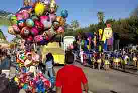 Balloons predominant in La Paz