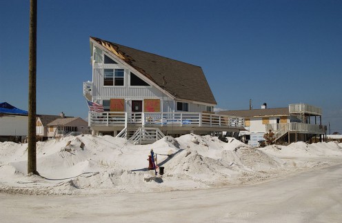 Damaged Home from Hurricane Ivan.  Sometimes you can fix things up yourself, but sometimes the job may need more serious help. 