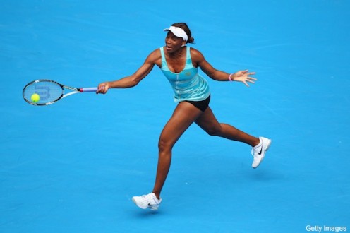 Day one of the 2011 Australian Open at Melbourne Park on January 17, 2011 in Melbourne, Australia