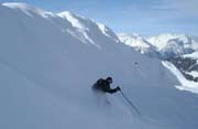 Skiining in Verbier