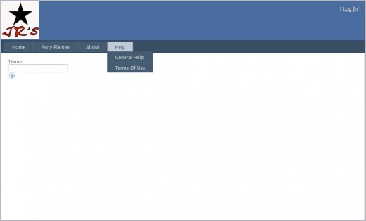 Figure 5 - Sub-Menu for Help Added to Menu Dynamically