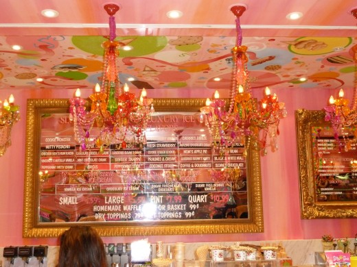 Same Candy Store, using Intelligent Auto with the Flash on. (The color is correct here.. the candy store was very pink)