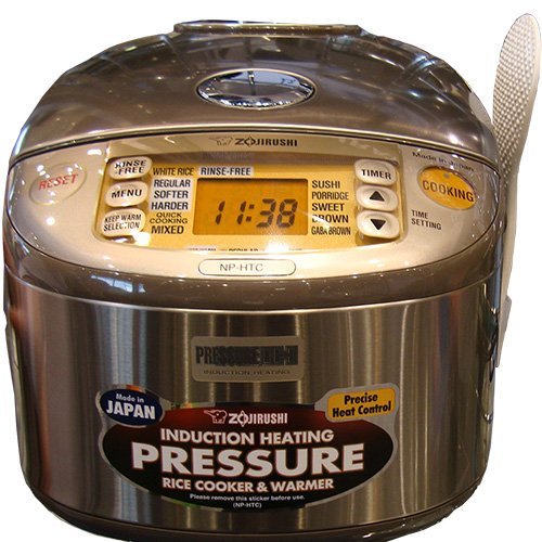 Zojirushi NP-HTC18 Rice Maker Induction Heating - Pressure Rice Cooker