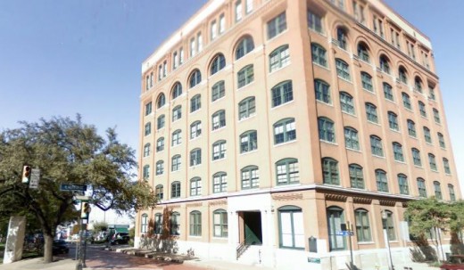 A window on the sixth floor and toward the closest corner served as a "nest" for the shooter. Police found the rifle hidden behind some boxes and some spent cartridges on the floor.