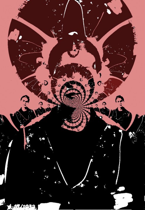 Frida Kaleidoscope poster Digi-Works 2011