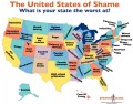 Every State Ranks Worst in Something: What’s Your State Guilty Of?