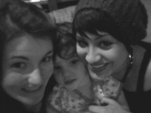 My daughters,all 10 years apart. Each unique & amazing. I'm deeply thankful & blessed.