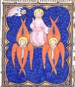 The image of what angels look like according to the prophet Isaiah.