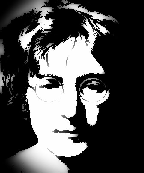 John Lennon (Black & White) Digi-Works 2011