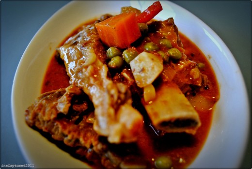 Beef Spare Ribs Caldereta