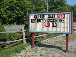 These guys have the right idea!  Must be in the south - I have yet so see anyone here advertising  RED HOT DOGS!  I don't even see them in the stores!