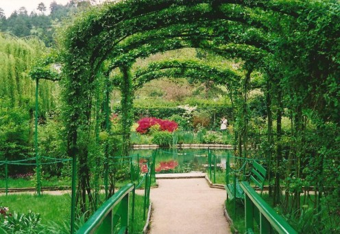 Iron Archway at Monet's Gardens