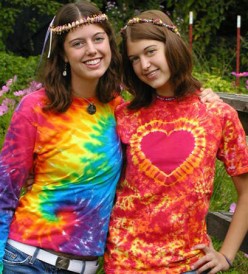 How to make Tie Dyed T Shirts