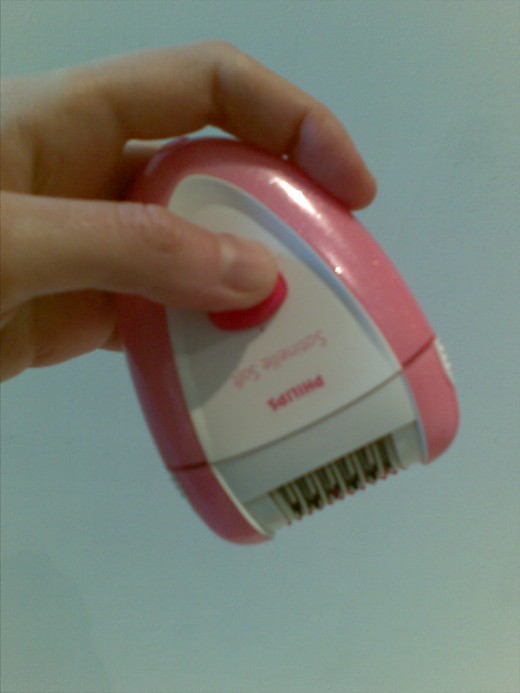 Philips Satinelle Massaging Epilator.