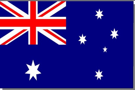 The Southern Cross on the Australian flag