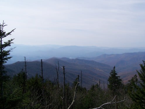 View from Clingman's Dome 