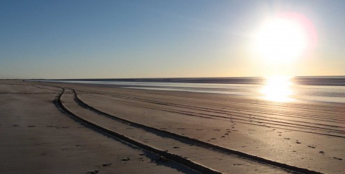 To the South - sand