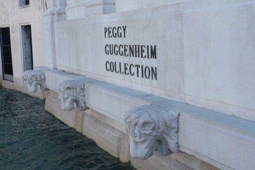 Peggy Guggenheim Collection located on the Grand Canal