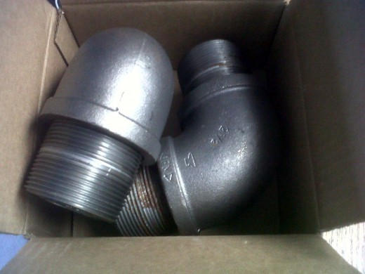 I had to go pick up some elbows for a project we're working on at work today.