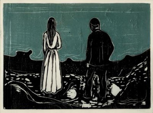 Edvard Munch...Two People