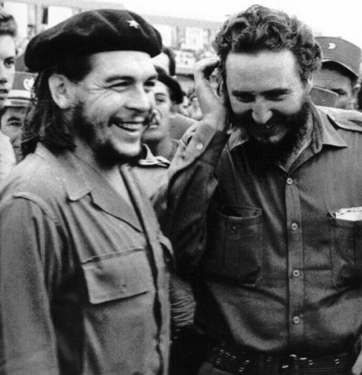 Che and Fidel 