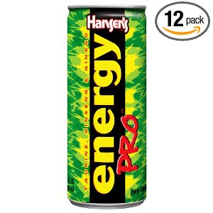 Hansen's Energy Pro, Citrus, 8.3-Ounce Cans (Pack of 12)